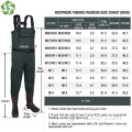 Neoprene Fishing Rest Waders cho nam giới có ủng